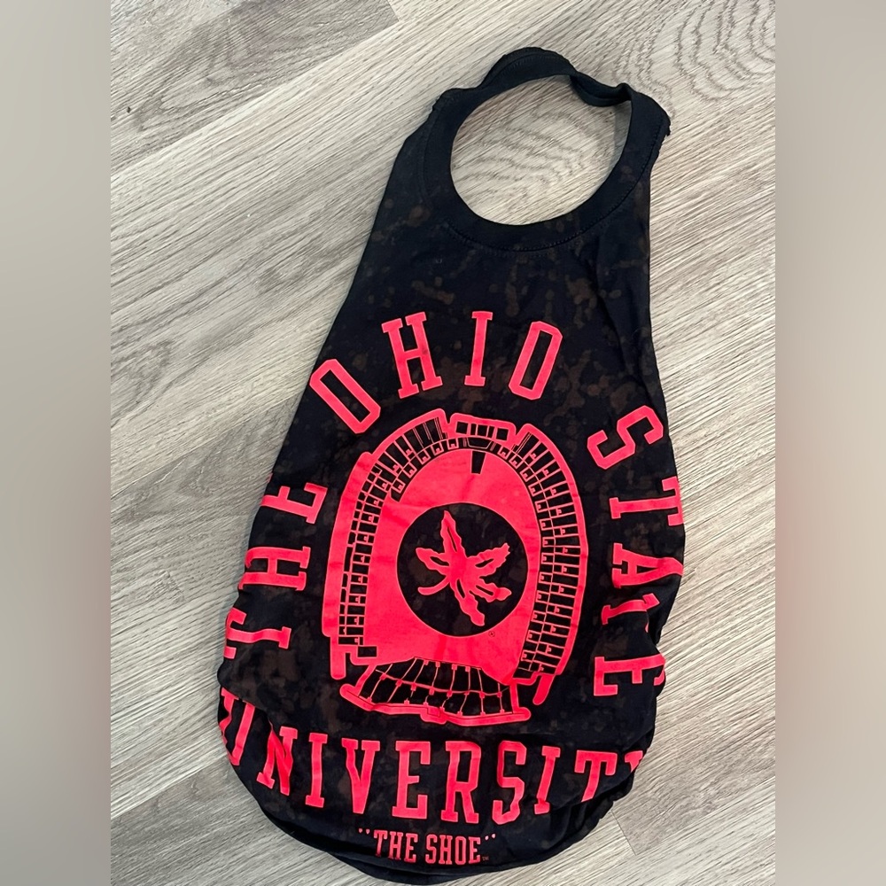 OSU Custom OOAK Halter Top